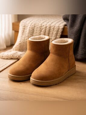EUC worn once short winter boots Cosy Sz 8